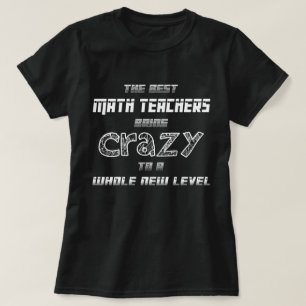 T-shirt Le meilleur cadeau drôle de professeur de maths