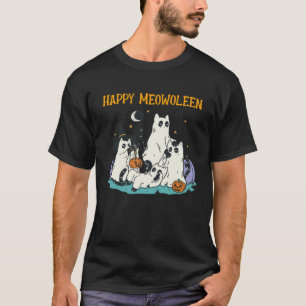 T-shirt Le Meilleur Chat de Halloween Effrayant pour la To