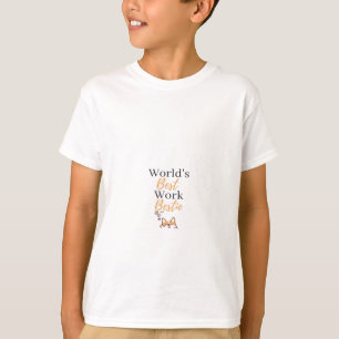 T-shirt Le Meilleur Coworker Du Monde Graphique