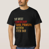 T-shirt Le Meilleur Directeur De L'École Primaire Et Même  (Devant)