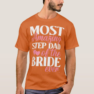 T-shirt Le meilleur Extraordinaire StepPapa du Mariage de 
