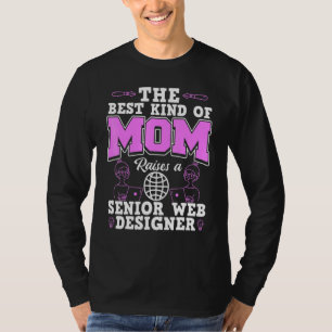 T-shirt Le Meilleur Genre De Mère Soulève Un Concepteur We