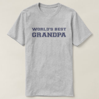 T-shirt Le meilleur grand-papa du monde