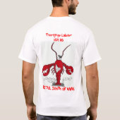 T-shirt Le meilleur homard de queue - customisé (Dos)