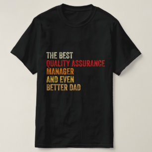 T-shirt Le Meilleur Homme D'Assurance Qualité Et Encore Mi