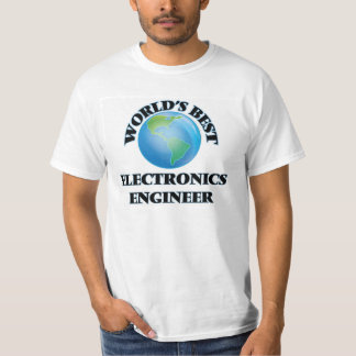 T-shirt Le meilleur ingénieur électronicien du monde