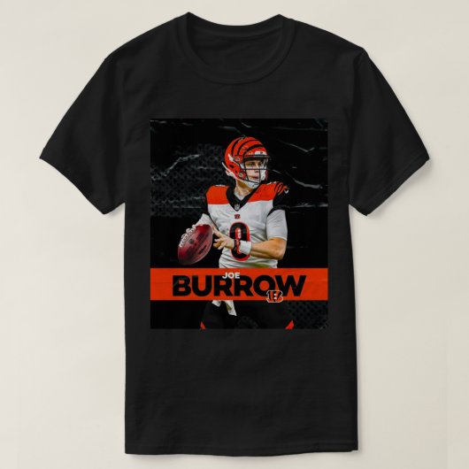 T-shirt Le meilleur joueur 9 Joe Burrow (Design devant)
