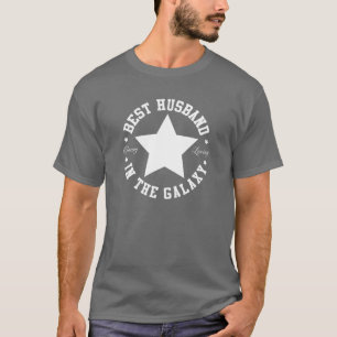 T-shirt Le meilleur mari dans la galaxie