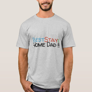 T-shirt Le meilleur papa de séjour à la maison