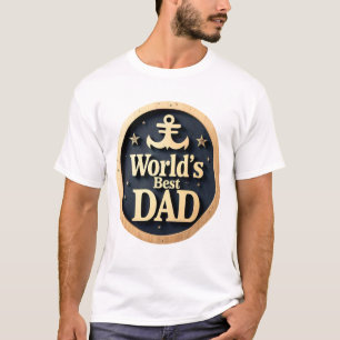 T-shirt "Le meilleur papa du monde"