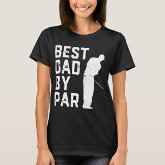 T-shirt le meilleur papa par le golf de pair