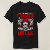 T-shirt Le Meilleur Pompier Et Encore Mieux UNCLE (Design devant)