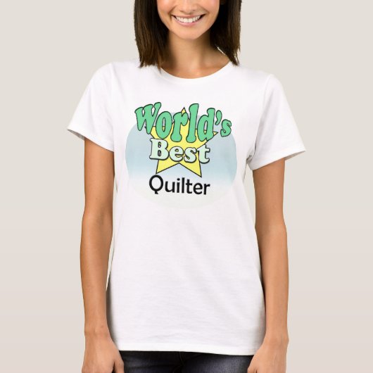 T-shirt Le Meilleur Quilter (Devant)