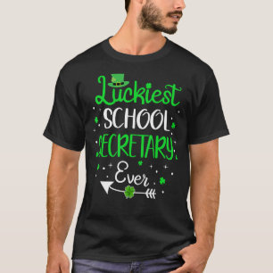 T-shirt Le meilleur secrétaire d'école jamais Jour de la S