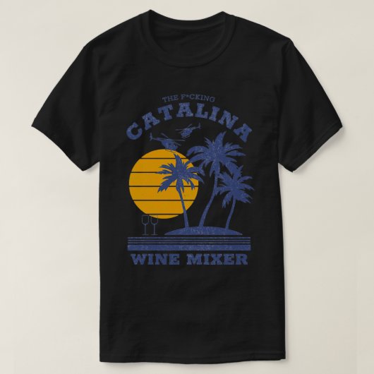 T-shirt Le Mélangeur de vin Catalina 2 (Design devant)