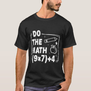T-shirt Le mème de maths drôle 67 Pemdas Elementary