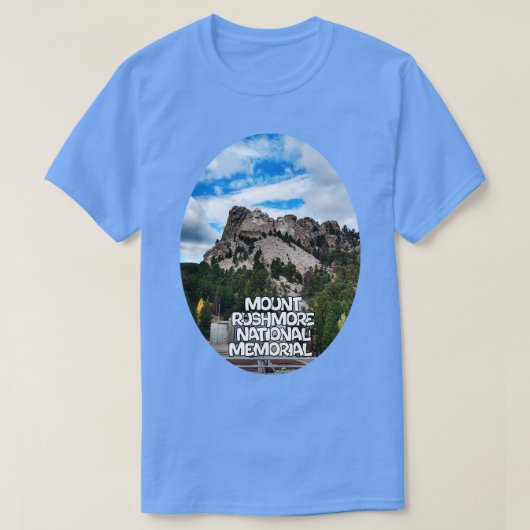 T-shirt Le Mémorial national du Mont Rushmore (Design devant)