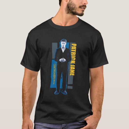 T-shirt Le mentaliste Patrick Jane (Devant)