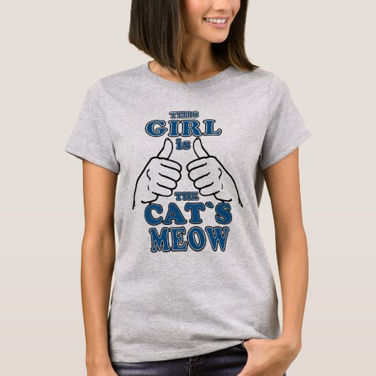 T-shirt Le Meow Graphic Tee du chat (Devant)