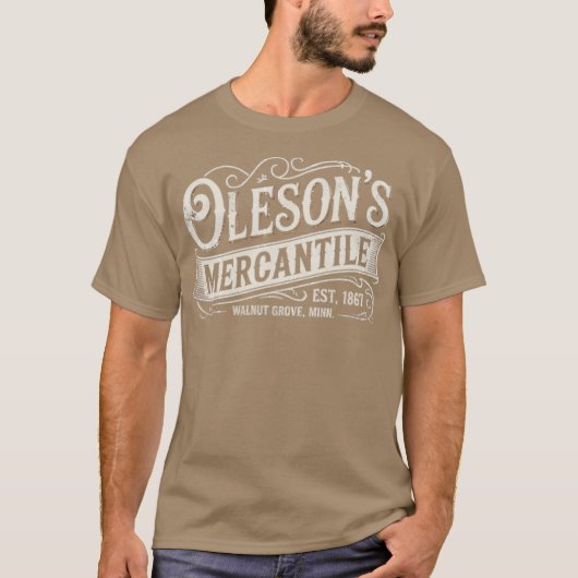 T-shirt Le mercantile d'Oleson (Devant)