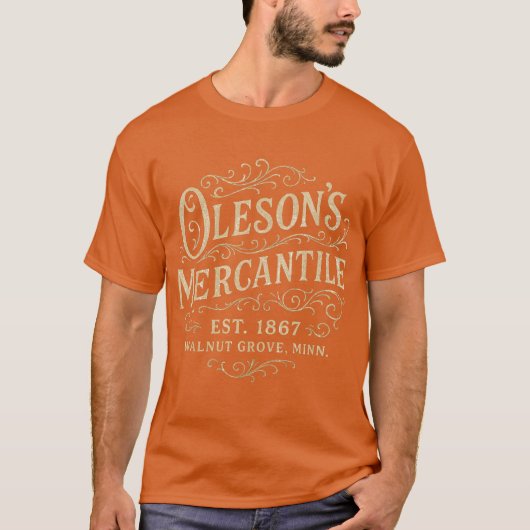 T-shirt Le mercantile d'Oleson (Devant)