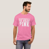 T-shirt Le Mercredi, Nous Portons PINK Tee (Devant entier)