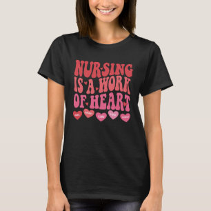 T-shirt Le métier d'infirmière est un travail de cœur Fill