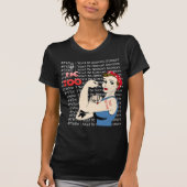 T-shirt Le #MeToo I ne sera pas plus faite taire chemise (Devant)