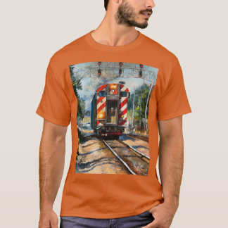 T-shirt Le métro