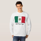 T-shirt Le Mexique - drapeau mexicain (Devant entier)