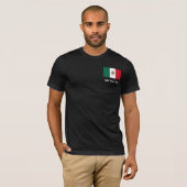 T-shirt Le Mexique - drapeau mexicain (Devant entier)