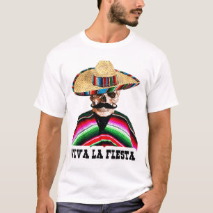 T-shirt le Mexique, Mexicain, fiesta de La de vivats