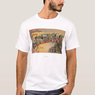 T-shirt Le Michigan (capitale de l'État/fleur)