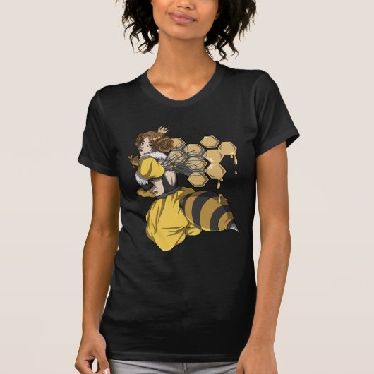 T-shirt Le miel de la reine Bee (Devant)