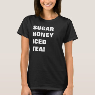 T-shirt Le miel de sucre a glacé le thé