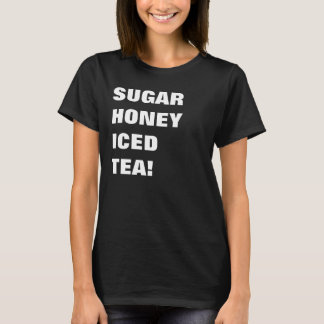 T-shirt Le miel de sucre a glacé le thé