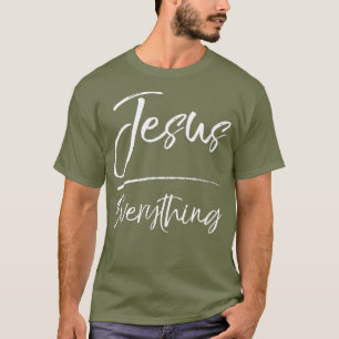 T-shirt Le mignon Jésus donne un plaisir Citation chrétien