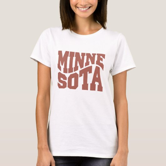 T-shirt Le Minnesota (Devant)