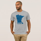 T-SHIRT LE MINNESOTA GENTIL (Devant entier)