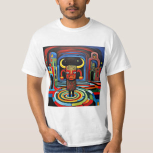 T-shirt Le Minotaure attend