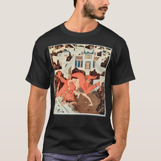 T-shirt Le Minotaure vaincu - Edmund Dulac Tanglewood (Devant)
