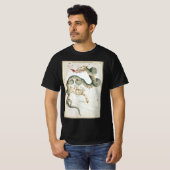 T-shirt Le miroir de l'Ukraine, la carte céleste de l'astr (Devant entier)