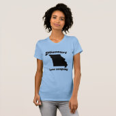 T-shirt Le Missouri aime la société (Devant entier)