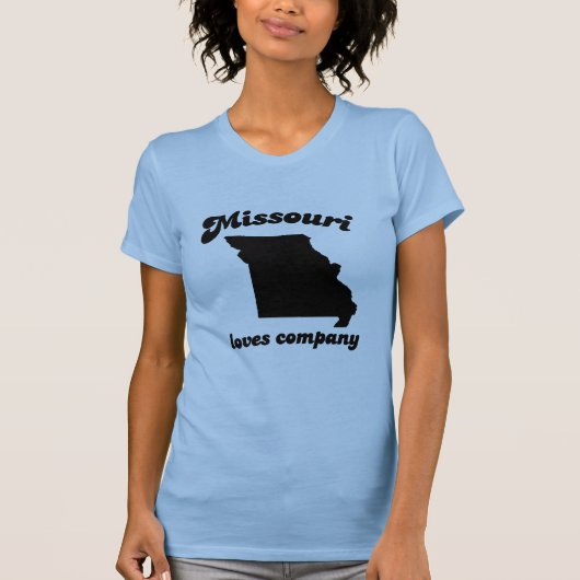 T-shirt Le Missouri aime la société (Devant)