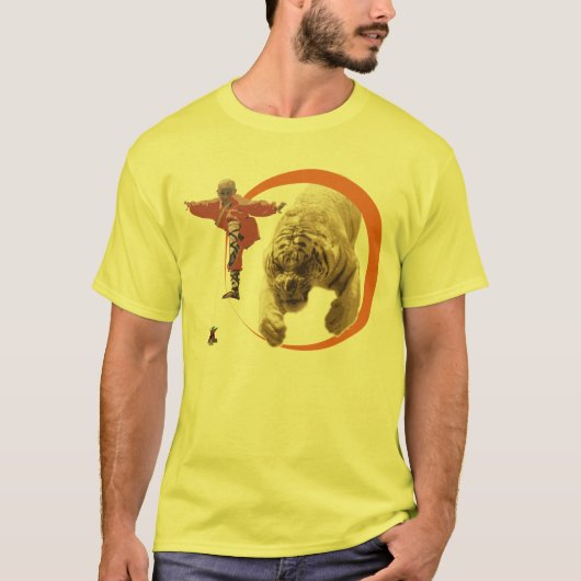 T-shirt Le moine et le Tigre (Devant)