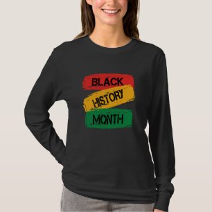 T-shirt Le Mois de l'Histoire Noire est l'Histoire América