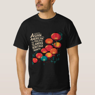 T-shirt le mois du patrimoine de l'islande asiatique et du