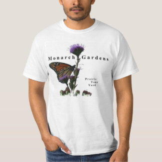 T-shirt Le monarque fait du jardinage chemise d'usine de