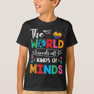 T-shirt Le monde a besoin de tous les types de spécialiste