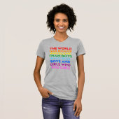 T-shirt Le monde a de plus gros problèmes (Devant entier)